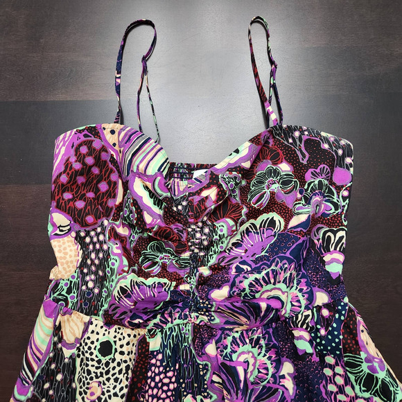 A.L.C. Lilah Floral Print Dress - Picture 6 of 11